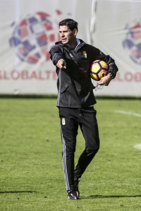 Entrenamiento del Real Oviedo