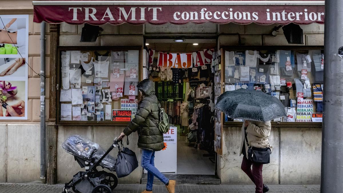 Otra mercería menos en Palma: cierra la tienda Tràmit de la calle Sindicat