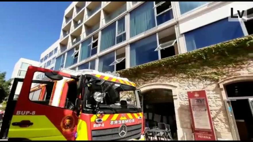 Incendio en la cocina de la Fundación Deportiva Municipal