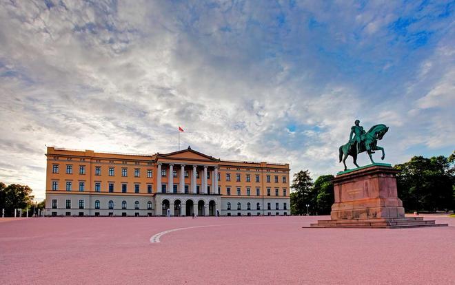 Palacio Real, Oslo, Noruega