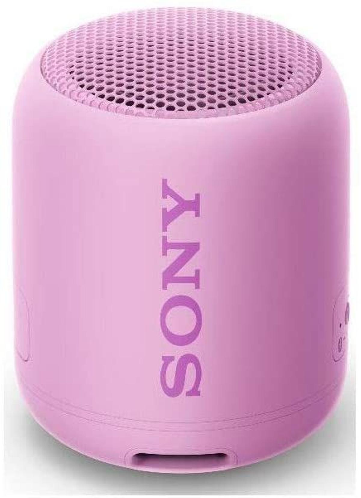 Altavoz inalámbrico de Sony en color rosa