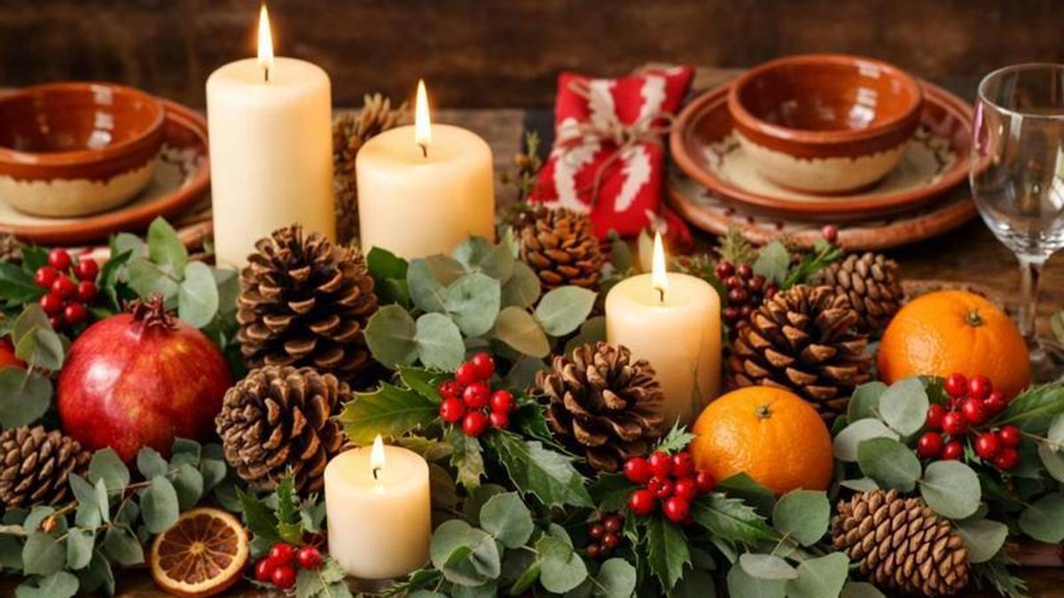 Ideas de última hora para decorar la mesa de Nochebuena con esencia mallorquina