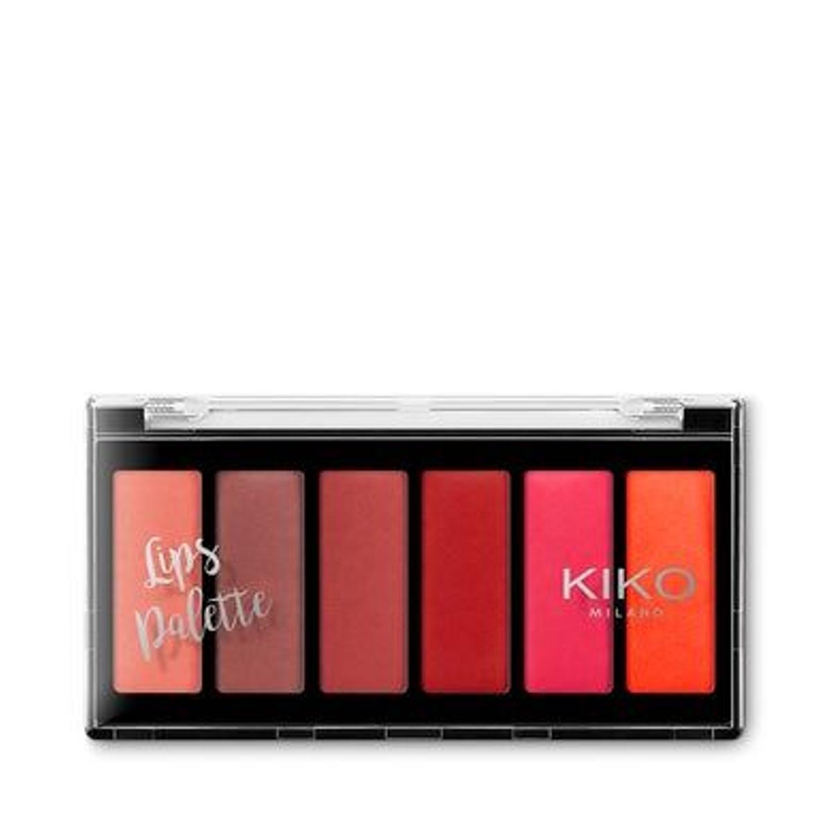 Paleta de labiales de Kiko