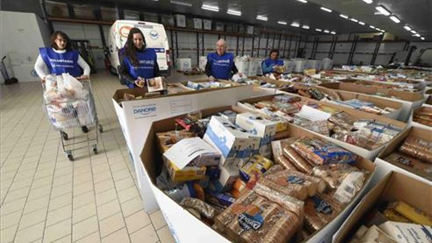 Récord de solidaridad con el Banco de Alimentos en Castellón