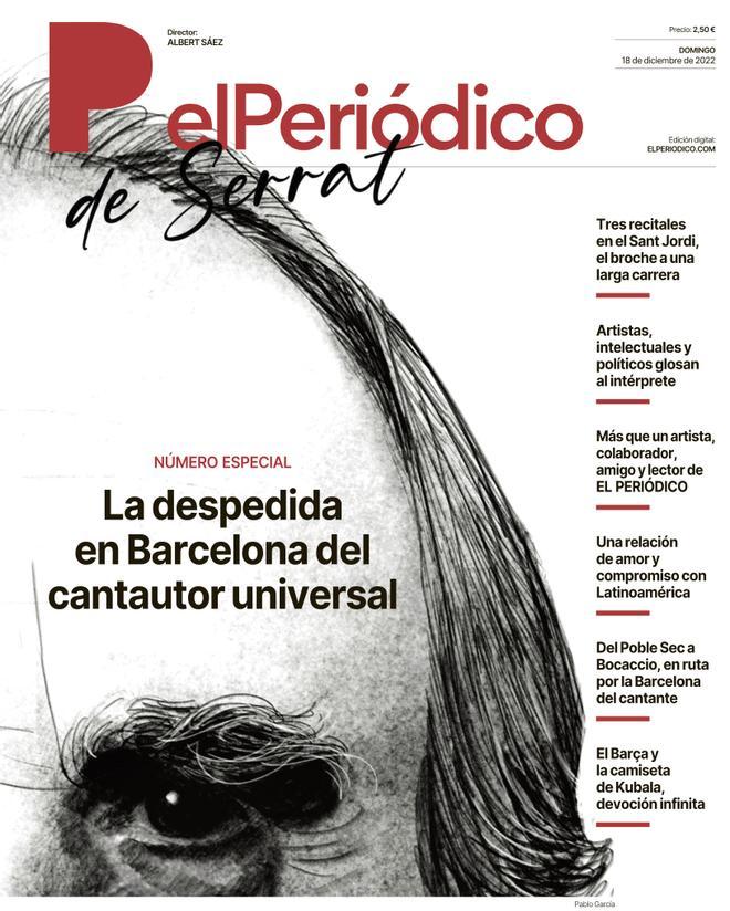 La portada d’EL PERIÓDICO del 16 de desembre del 2022