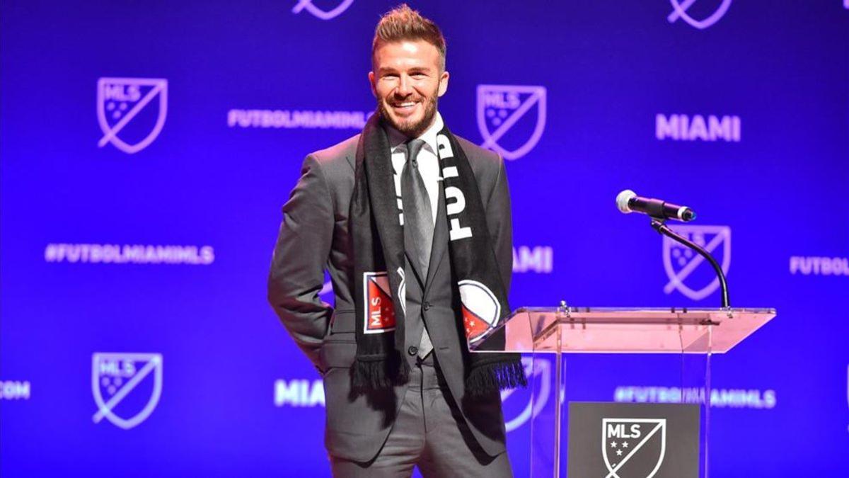 Beckham es el propietario de un nuevo equipo de la MLS