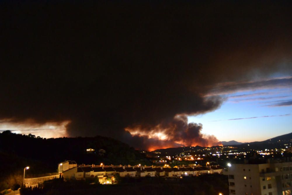 Cinco años desde el gran incendio de la Costa del Sol