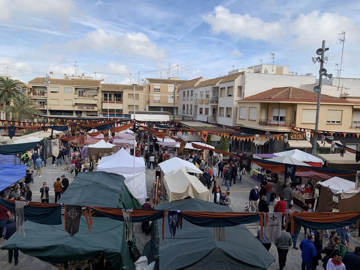 Mercado medieval de San Javier.