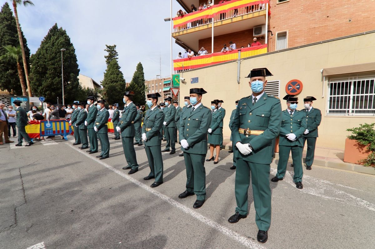 La Guardia Civil honra a su patrona en Murcia