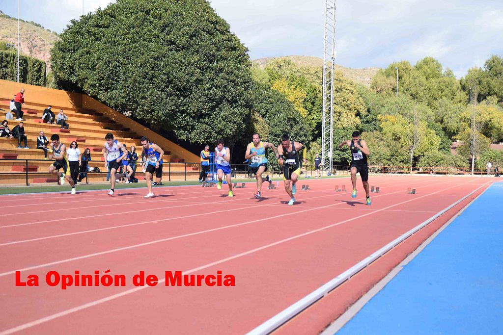 Regional absoluto y sub-23 de atletismo en Lorca (I)