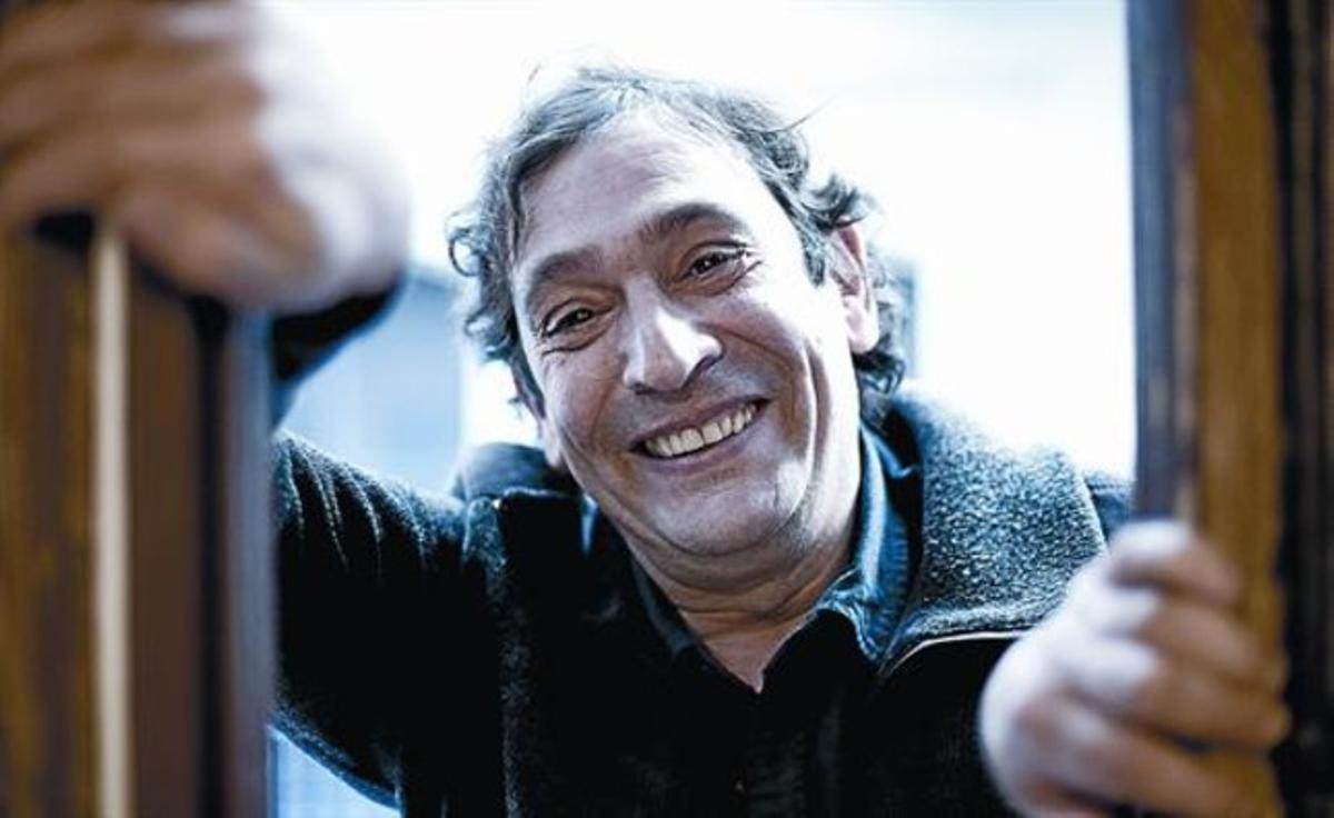 Agustí Villaronga, el gener a Barcelona, després de saber que la seva pel·lícula ’Pa negre’ havia rebut 14 nominacions als Goya.