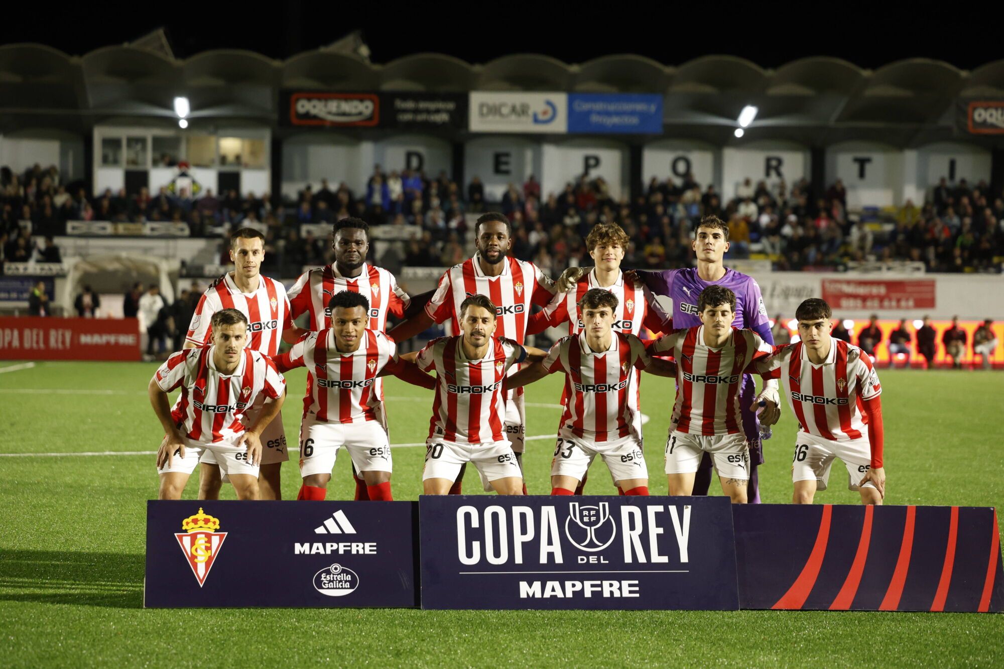 EN IMÁGENES: Gran ambiente en Mieres para el Caudal-Sporting de Copa del Rey
