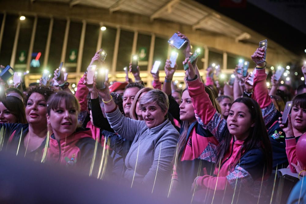 Final del concurso de murgas del Carnaval de Santa Cruz, que ha ganado Zeta-Zetas.