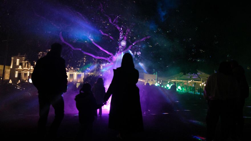 Así es el espectáculo navideño de luces y sonido que puedes ver gratis en Málaga