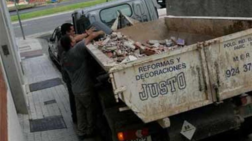 Una fábrica reciclará la basura de la construcción