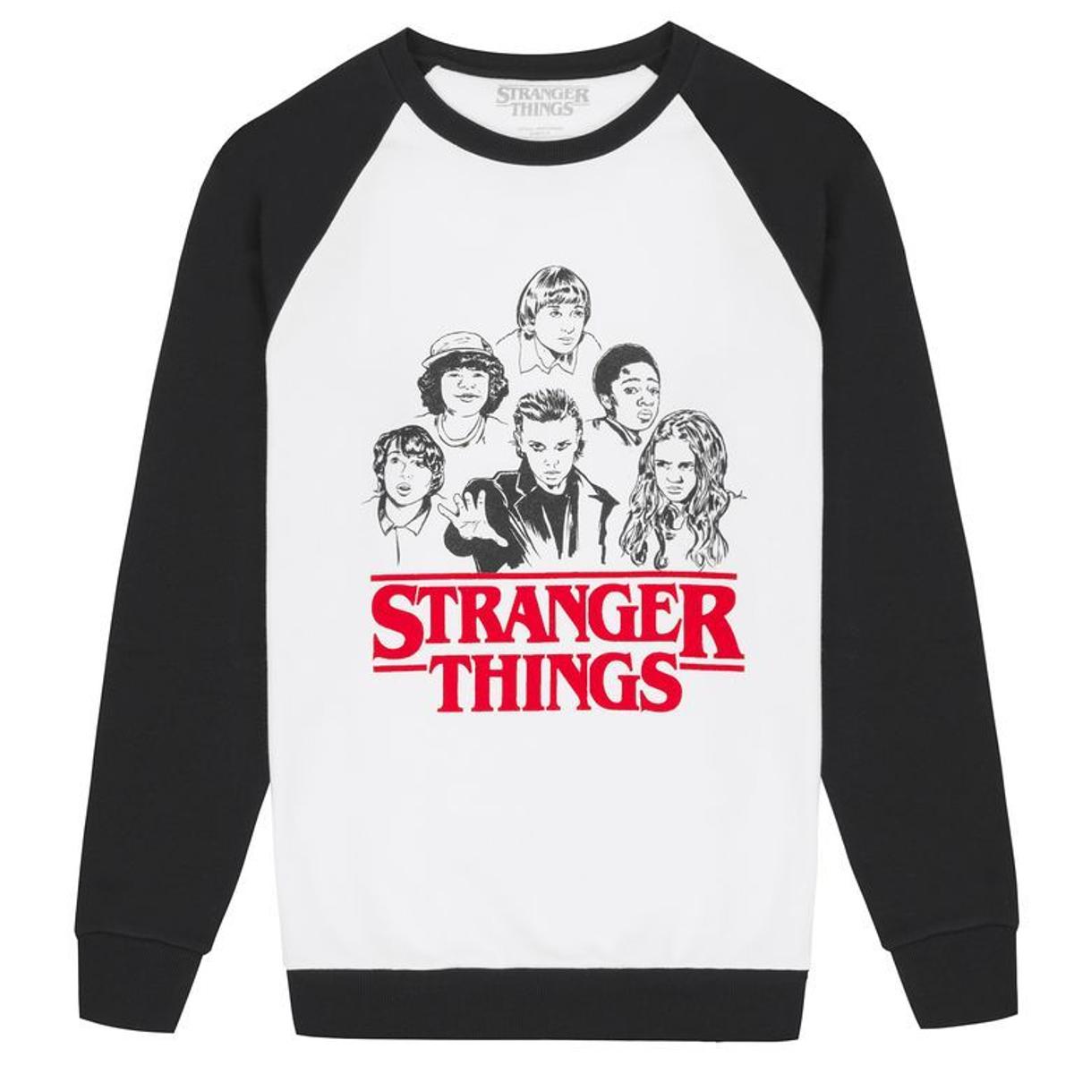 Camiseta de manga larga con dibujo de 'Stranger things', disponible en Pull&amp;Bear