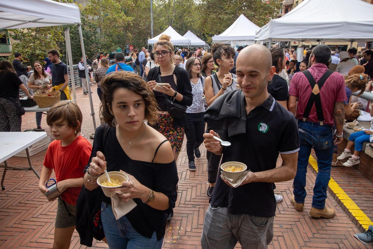 Éxito en la 18ª edición del Festival Sopes del Món, celebrado en la Marquesina de la Via Júlia, Nou Barris.