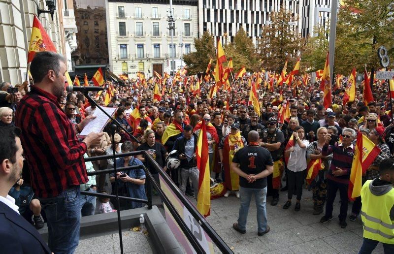 Manifestación contra el 1-0 en Zaragoza