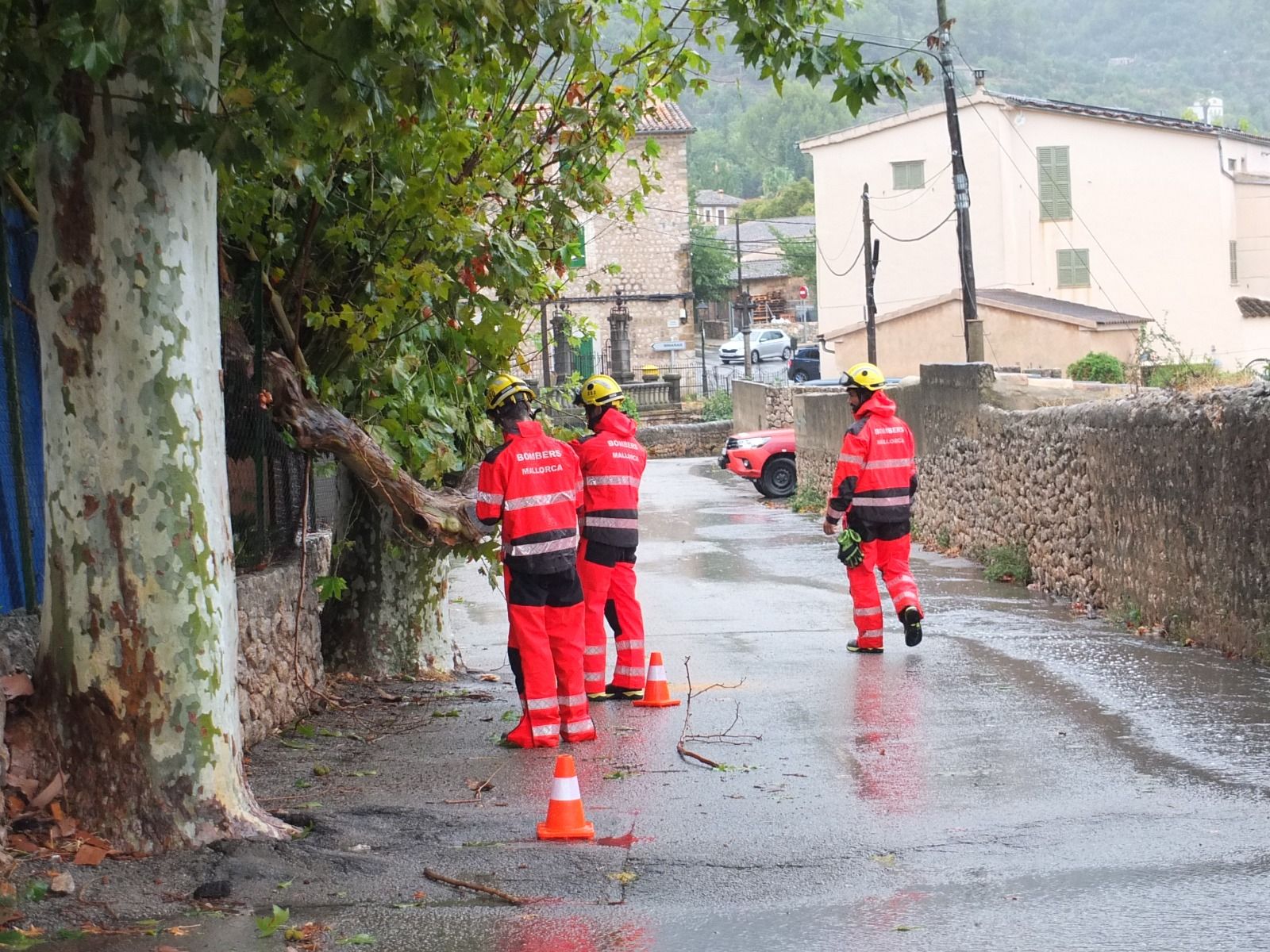 In Bildern: Das Unwetter auf Mallorca und die Schäden, die es hinterließ