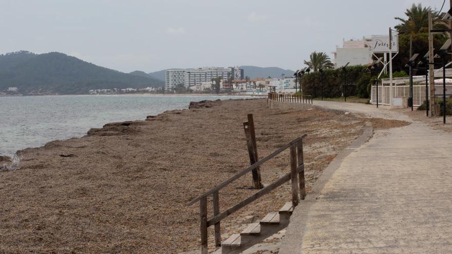 Las playas actualmente están vacías