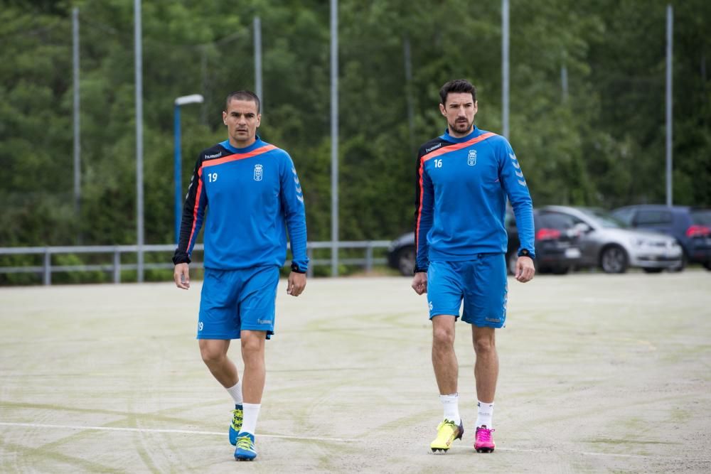 Entrenamiento del Real Oviedo