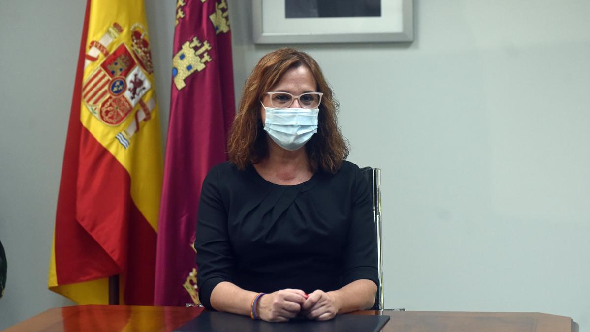 La consejera de Política Social, Isabel Franco.