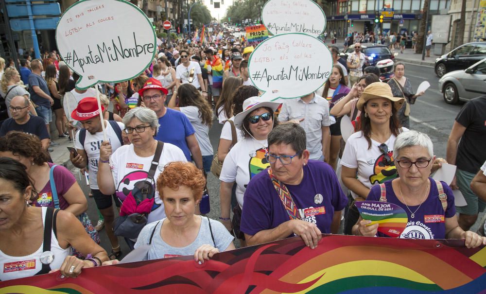 El orgullo anima a defender los derechos