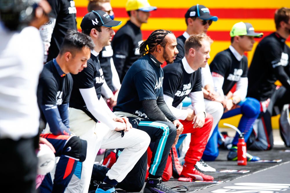 EN IMATGES | Hamilton guanya amb agonia a Silverstone i Sainz perd una valuosa quarta plaça al final