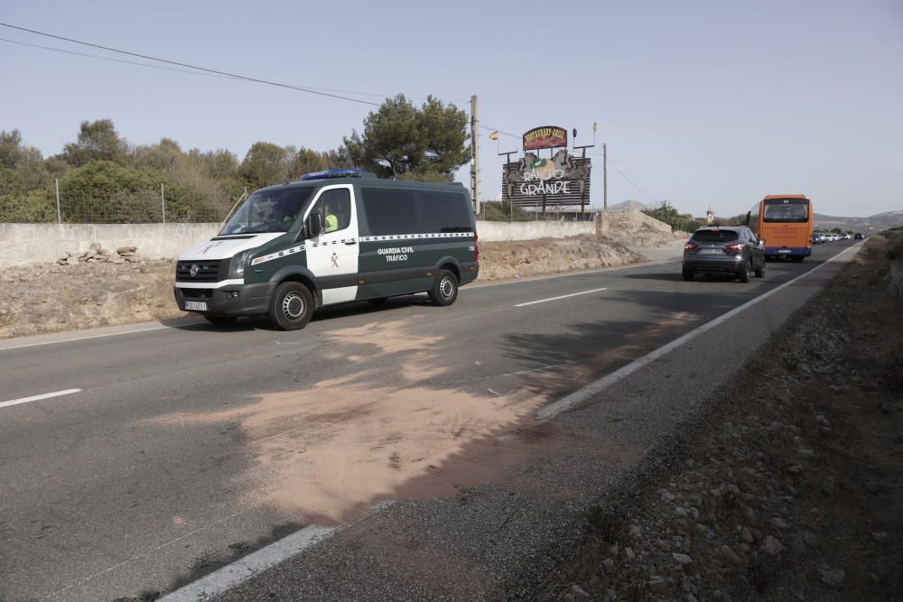 Accidente mortal en Son Serra de Marina