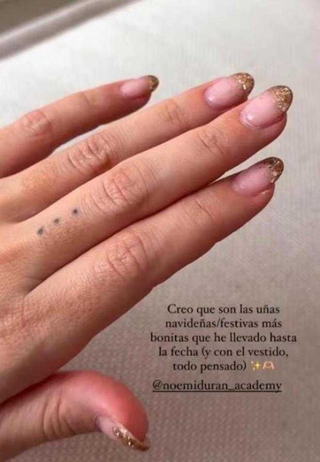 Manicura Laura Escanes Campanadas 2023