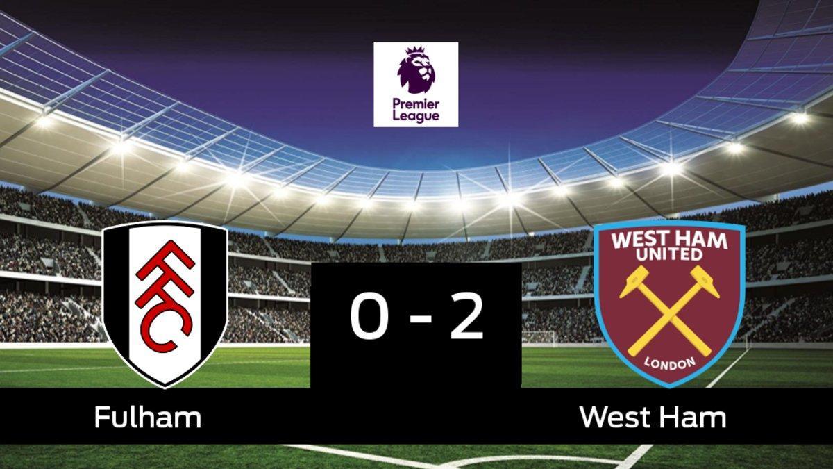 El West Ham doblegó al Fulham por 0-2