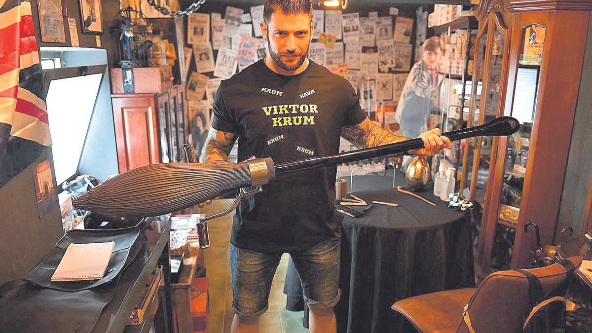 El actor Stan Yanevski, Viktor Krum en Harry Potter