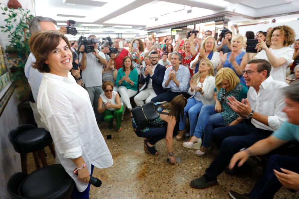 Acto de Sáenz de Santamaría en Alboraia