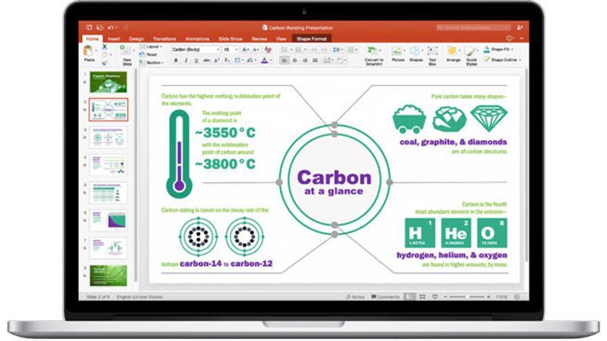 Office 2016: más aplicaciones integradas y servicios remotos - Información