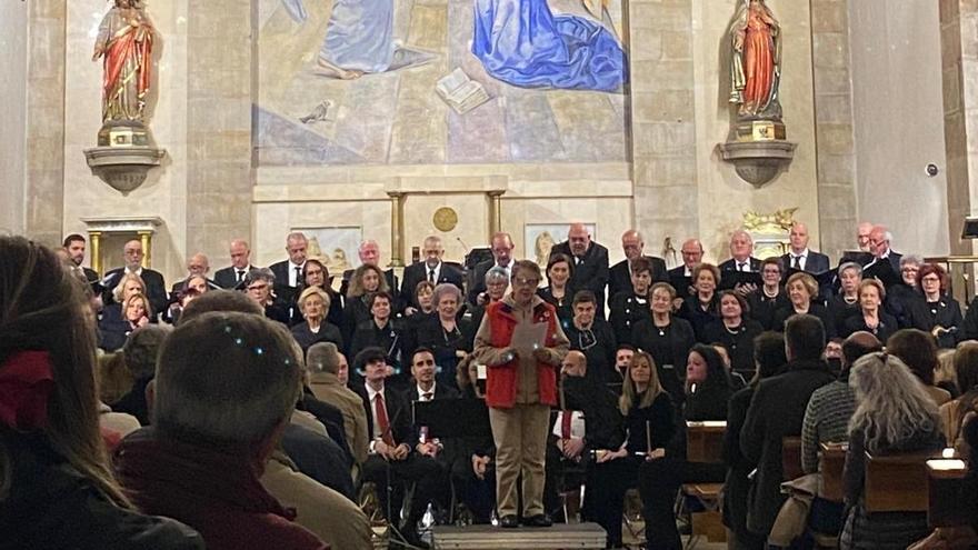 El concierto solidario.