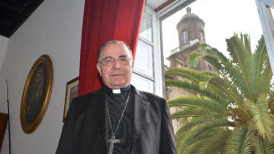 El obispo Francisco Cases, que ha presentado su renuncia por jubilación