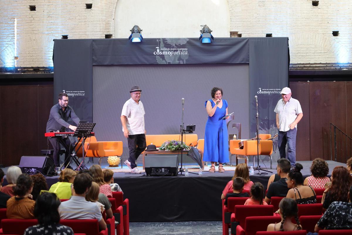 Un momento del concierto-recital 'El universo de Noa'.