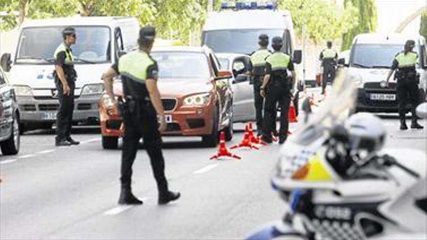 Detenido un sexagenario al triplicar la tasa de alcoholemia en Benicarló