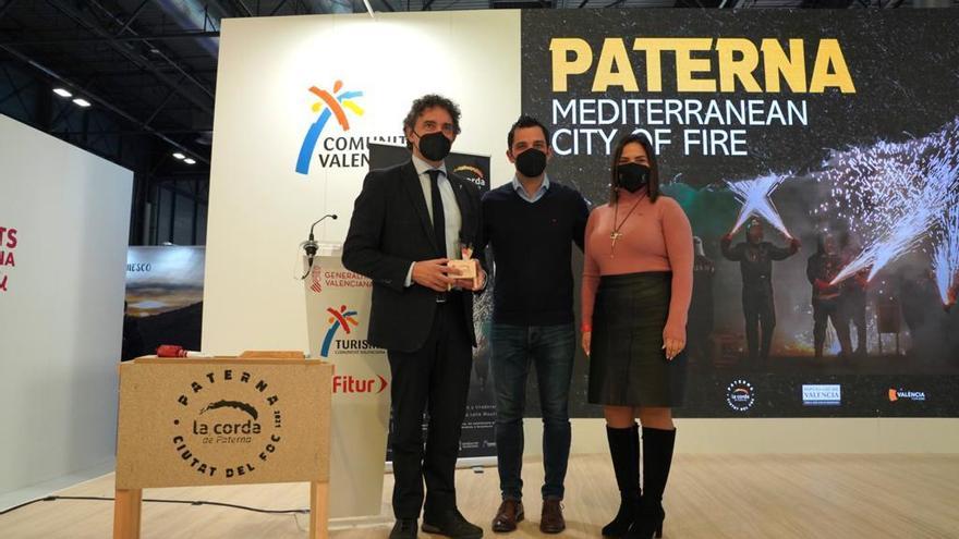 Paterna ha llevado a Fitur el fuego de la Cordà