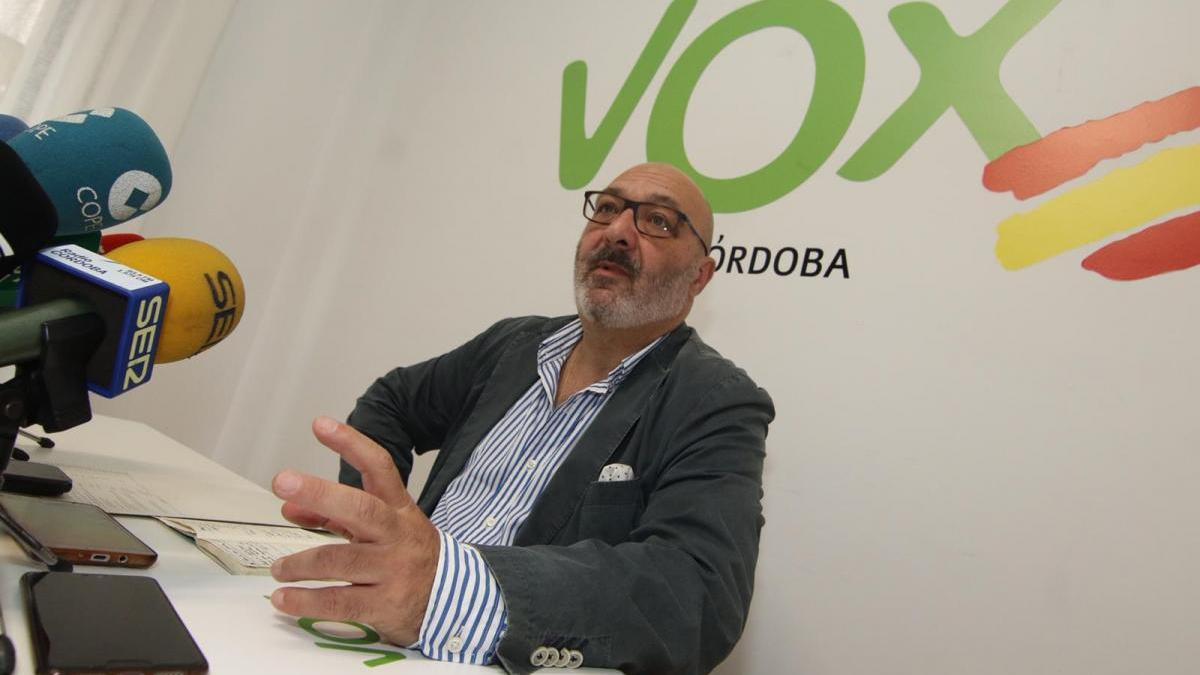 Vox califica de “una inversión insuficiente” las partidas destinadas a Córdoba