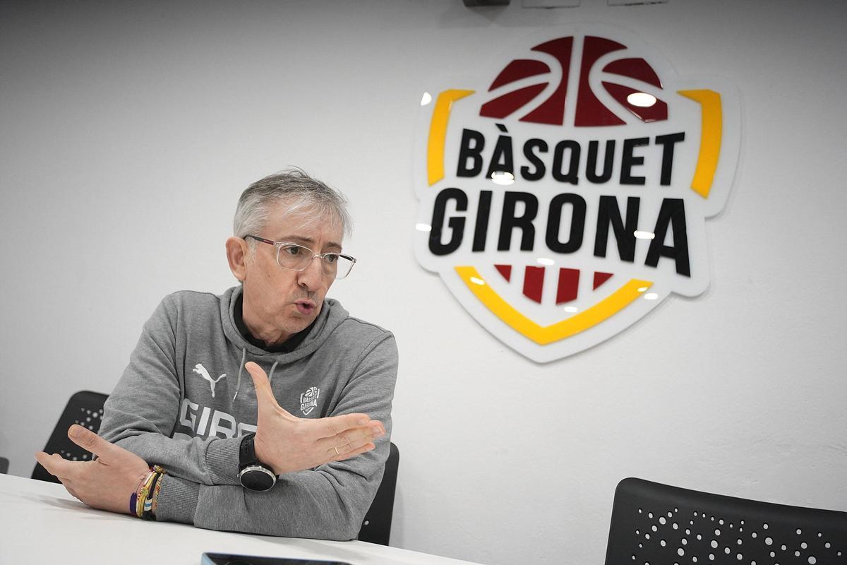 Moncho Fernández durant l'entrevista