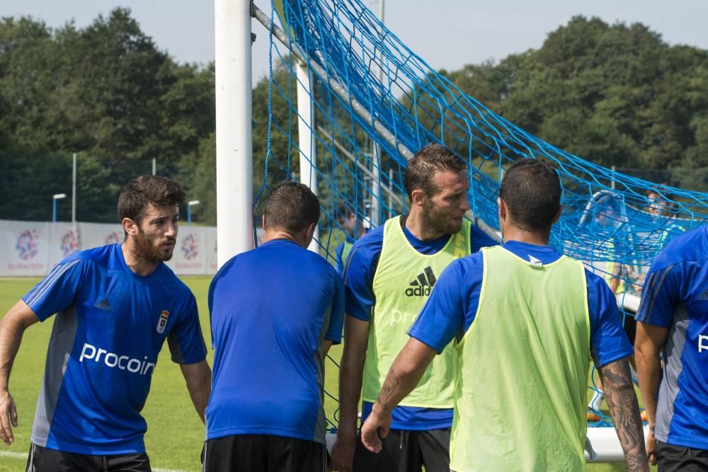 Entrenamiento del Real Oviedo