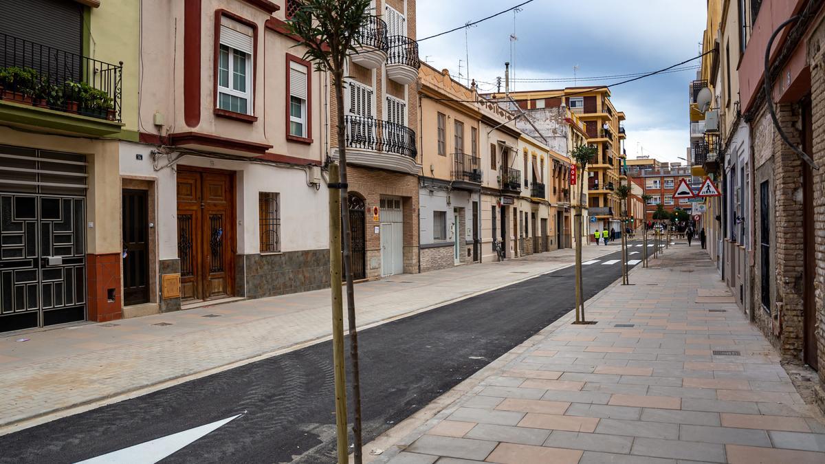 Remodelación de la calle Virgen de los Desamparados