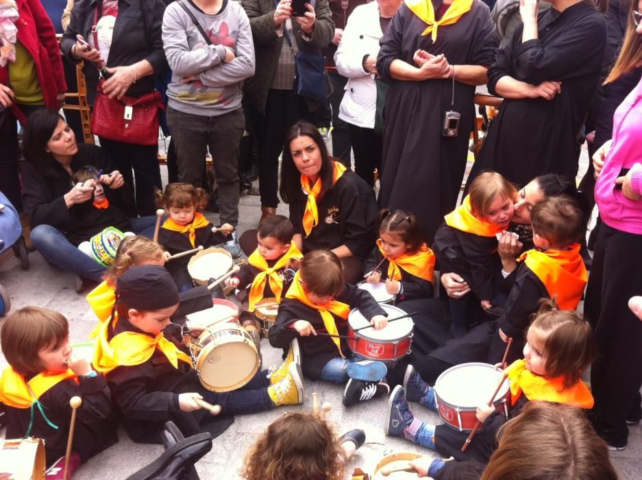 Tamborada infantil de Mula