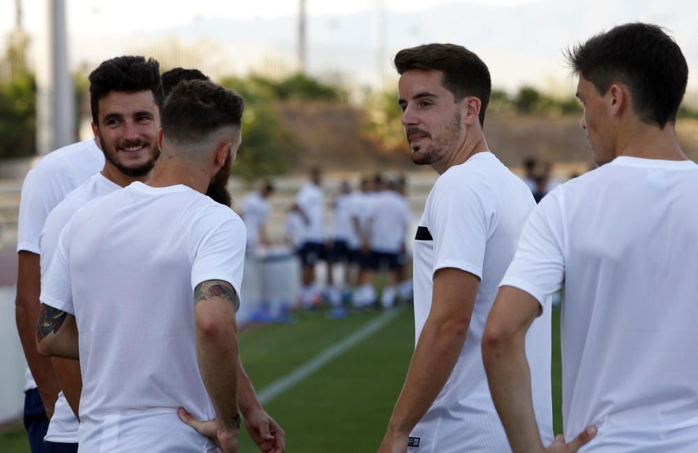 Primer entrenamiento del Málaga CF 2016/17