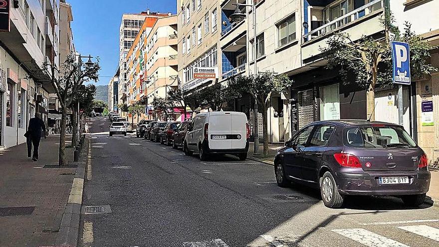 También habrá plazas de aparcamiento rotatorio en el tramo central de la Avenida de Marín.