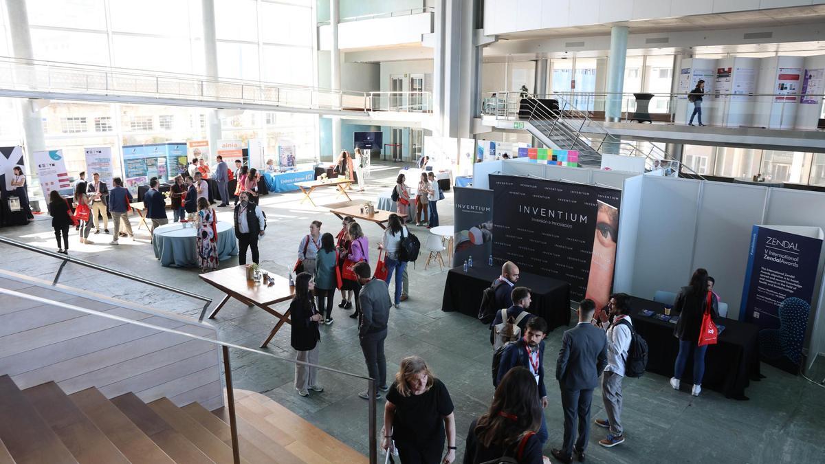 Jornada inaugural del foro Galicia Biodays 2024, organizado por Bioga en el Auditorio Mar de Vigo.