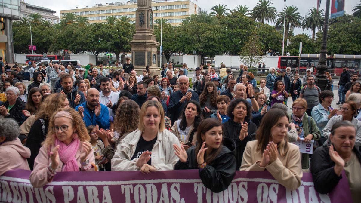 A Coruña apoya a Jenni Hermoso y se suma a las protestas contra la continuidad de Rubiales