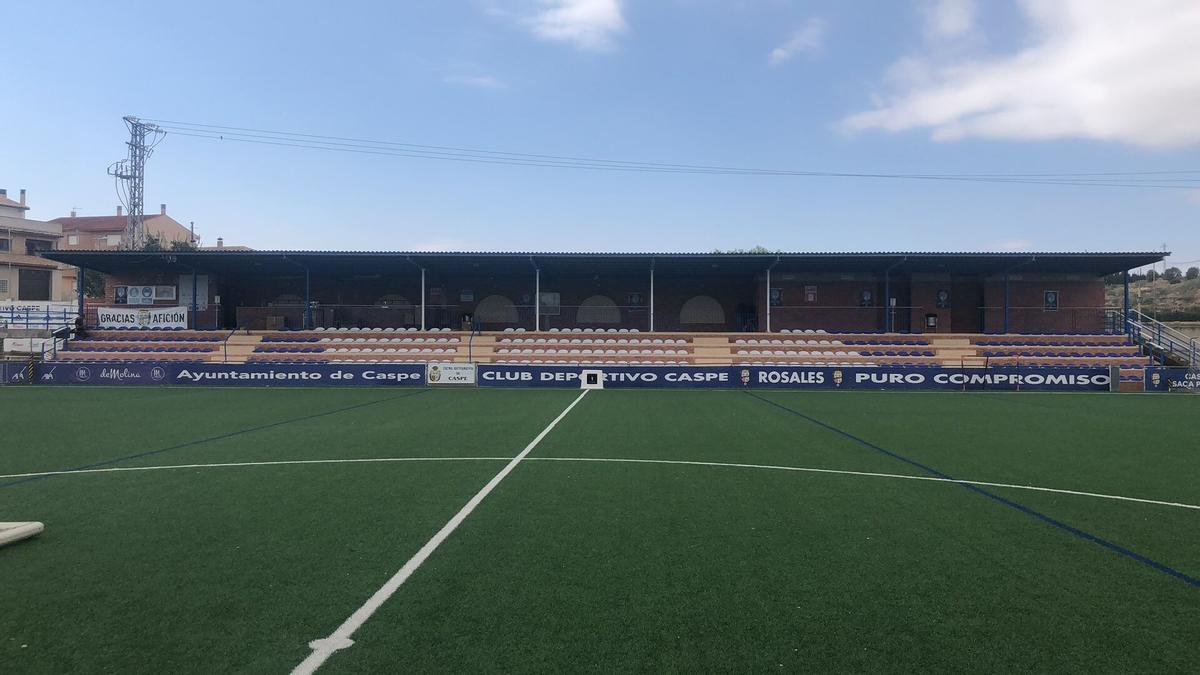 Campo de fútbol Los Rosales de Caspe.