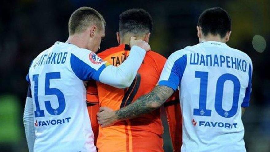 Un jugador del Shakhtar Donestk, expulsado por denunciar actitudes racistas durante un partido